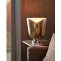 Lampa stołowa Fiori 37x30cm max. 60W E27 matowy złoty - 2