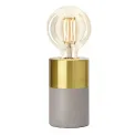 Table lamp Athen 14x8cm max. 60W E27 gold - 1