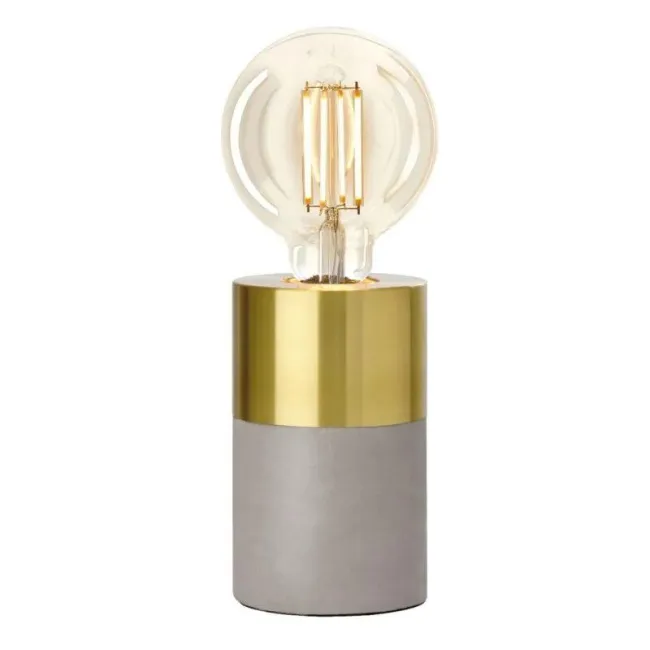 Lampa stołowa Athen 14x8cm max. 60W E27 złota