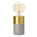 Lampa stołowa Athen 14x8cm max. 60W E27 złota