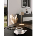 Lampa stołowa LED Neapel Micro 2,3W 252lm 2200-3000K (akumulator + ładowarka) beżowa - 2