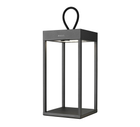 Latarnia LED Grace 30x15cm 2.2W 210lm 3000K 4400mAh czarna