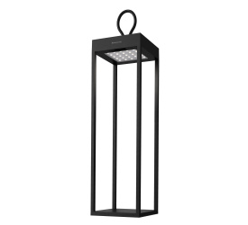 Latarnia LED Grace 50x15cm 2.2W 210lm 3000K 4400mAh czarna