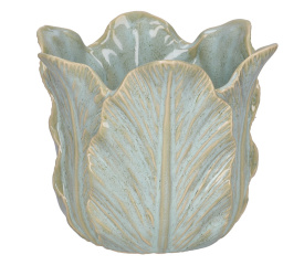 Osłonka na doniczkę Dordogna 20x17cm rozmiar L zielona