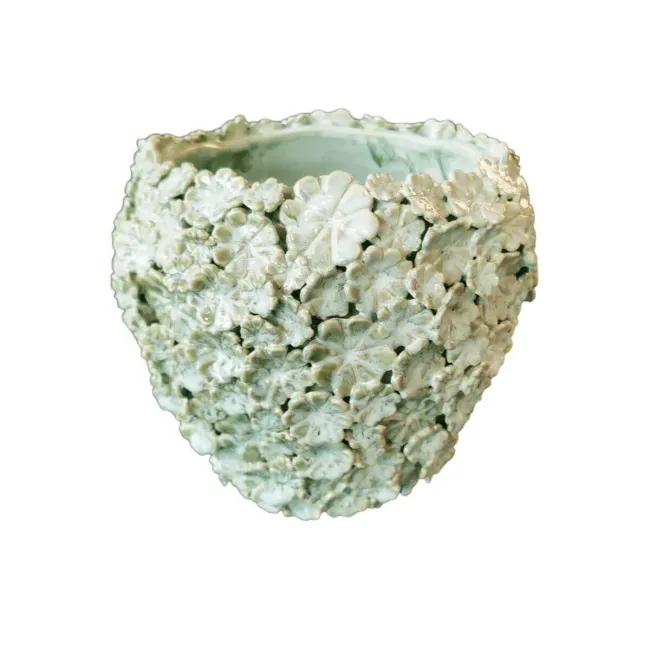 Osłonka na doniczkę Fiorinfiorello 24x20cm rozmiar L zielona
