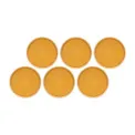 Set of 6 Arpeggio 21cm breakfast plates orange - 1