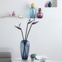 Luigi Blue Parrot Vase 60cm - 3