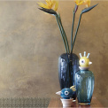 Luigi Blue Parrot Vase 60cm - 4