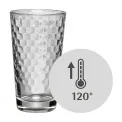 Set of 4 Coffee Time Glasses 275ml - 2