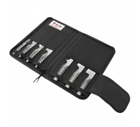 Komplet 7 noży w pokrowcu