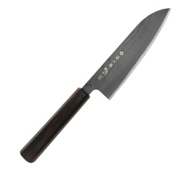 Nóż Sakuya Black Heban 16.5cm Santoku