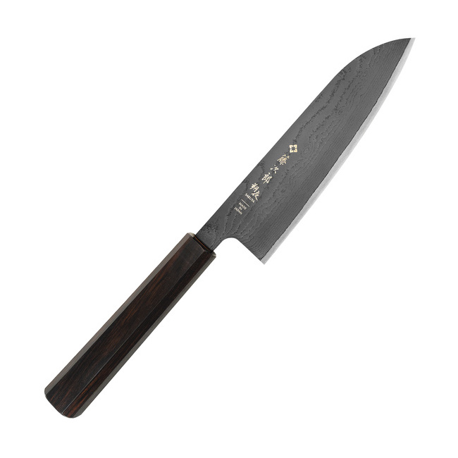 Nóż Sakuya Black Heban 16.5cm Santoku - 1