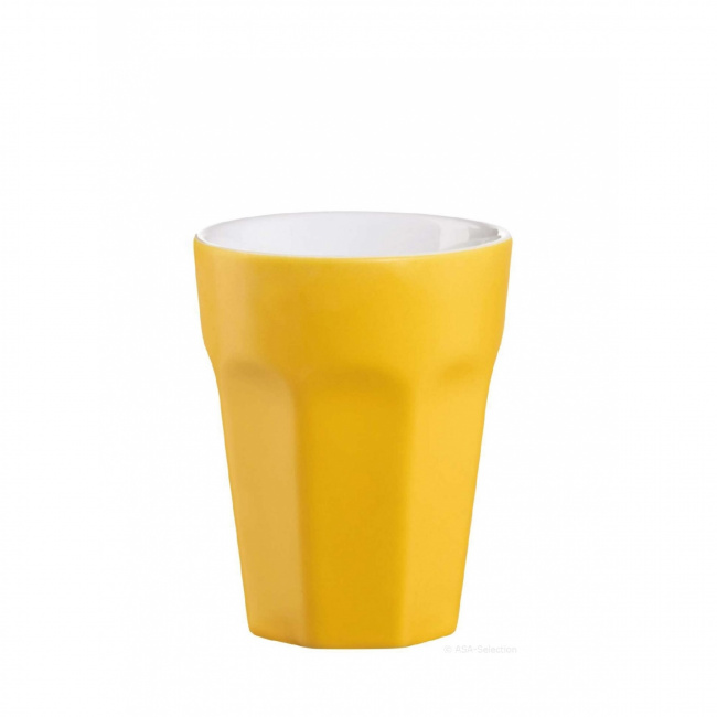 Kubek Crazy Mugs 250ml żółty matowy - 1