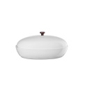 Pojemnik na pieczywo kitchen'art 32x18x16.5cm bialy - 1