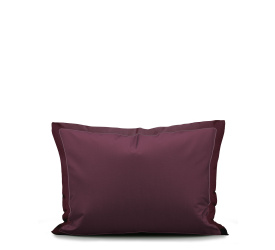 Komplet 2 poszewek na poduszki Aziza 70x80cm bordowy