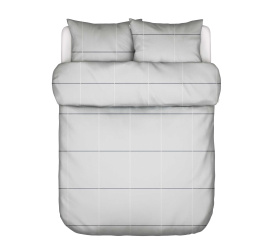 Pościel Suvie 160x200cm jasnoszara