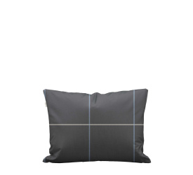 Komplet 2 poszewek na poduszki Suvie 70x80cm szary