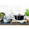 Garnek żeliwny Bourgogne 28cm 6.7l czarny - 5
