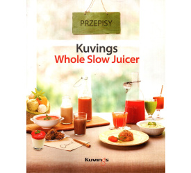 Książka z przepisami do wyciskarki wolnoobrotowej Kuvings