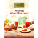 Książka z przepisami do wyciskarki wolnoobrotowej Kuvings - 1