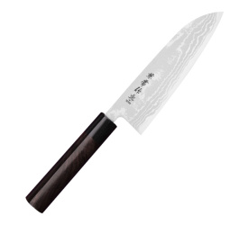 Nóż Santoku 16.5cm Zen-Bokashi Aogami