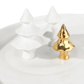 Talerz 35cm Trees Gold - 3