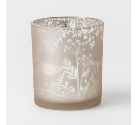 Świecznik szklany Harmonia 9x10cm 