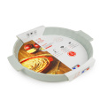Naczynie Appolia 30x3,5cm do tarty sage green - 5