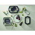 Naczynie ceramiczne Appolia 30x3,5cm do tarty Sage Green - 3