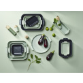 Naczynie Appolia 30x3,5cm do tarty sage green - 3