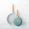 Komplet 2 patelni Padova 20+26cm smokey sky blue - 6