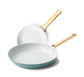 Komplet 2 patelni Padova 20+26cm smokey sky blue