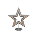 Lampa LED Gwiazda Freestar Chrome 30cm, 1.1W, 70lm, 1800K, akumulator wymienny +USB-C - 1
