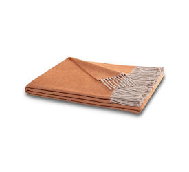 Pled 170x130cm pomarańczowy