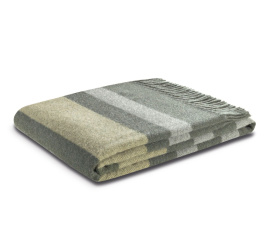 Pled 150x200cm zielony we wzór