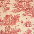 Obrus 150x150cm Pastorale Carmin bawełna powlekana - 1