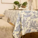Obrus 250x150cm Pastorale Navy bawełna powlekana - 4