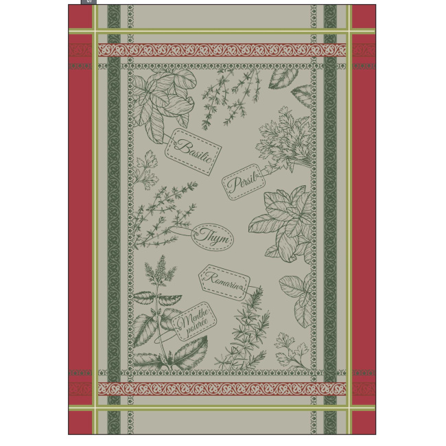 Ręcznik kuchenny 50x70cm Aromatique Rouge