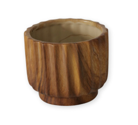 Osłonka na doniczkę ceramiczna 13x16cm