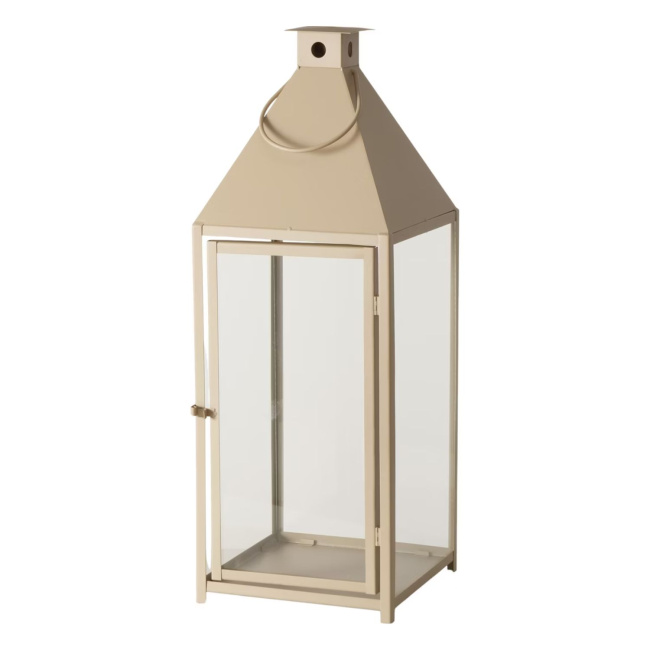 Latarnia Angelico beżowa 98x36x36cm