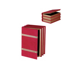 Pojemnik książka 30cm red