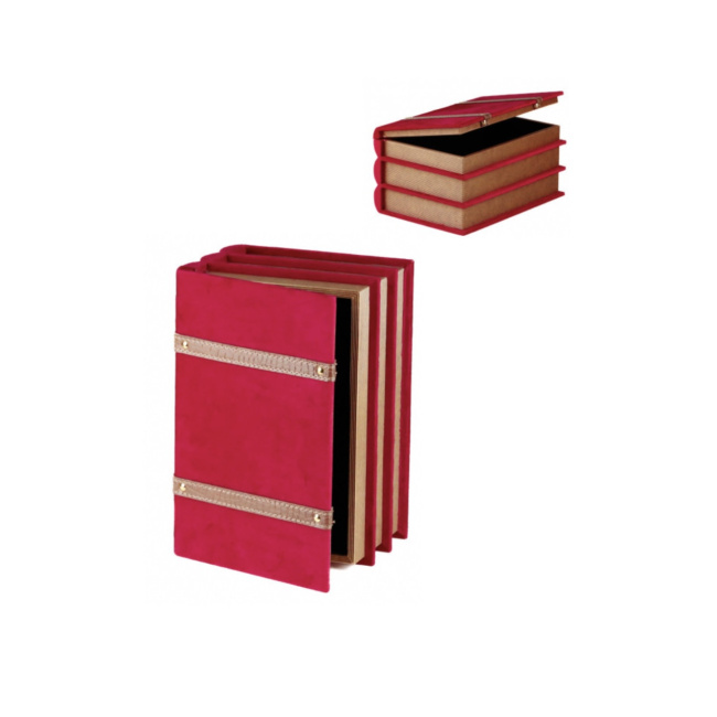 Pojemnik książka 30cm red - 1