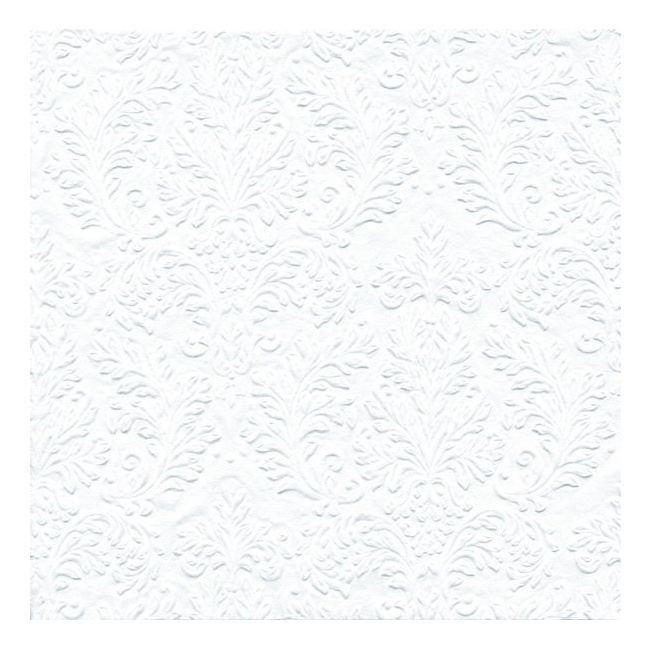 Serwetki 40cm Cameo white