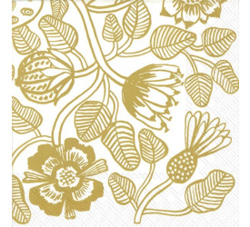 Serwetki 33cm Tiara gold