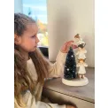 Figurka aniołki dekorujące choinkę LED 30x16.8x11.6cm - 3