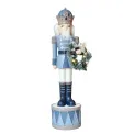 Figurka dziadek do orzechów LED niebieski 59.3x19cm - 1