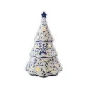 Dekoracja choinka lampka LED niebieska 26.6x6.8cm - 1