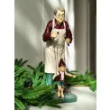 Figurka dziadek z marionetką pinokio 35.7x15.6x13.5cm - 4
