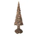Dekoracja choinka brązowa 81x26.8x22.6cm