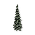 Dekoracja ośnieżona choinka 51.6x21.5x22.3cm - 1